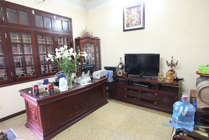 Furnished house available for rent on Au Co street, Tay Ho, Hanoi
